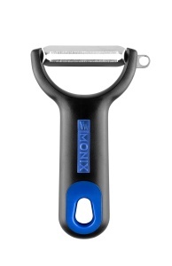 Pelerina MONIX Solid cu design ergonomic, albastra, din otel inoxidabil