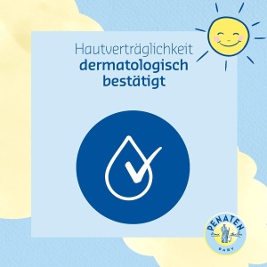 PENATEN Baie de musetel (750 ml), aditiv usor pentru baie pentru bebelus cu extract natural de musetel, baie de musetel pentru bebelusi curata delicat fara lacrimi, ingrijire foarte blanda pentru pielea delicata a bebelusului - Img 4