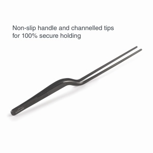 Penseta de bucatarie Lacor Titan Black 21 cm otel inoxidabil maner antialunecare - Img 6