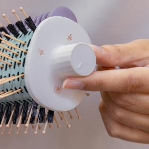 Perie de aer Cecotec - Perie in forma - Uscator de par - Smoother - Ceramiccare Allin1 Perie multifunctionala 4 in 1 motor BLDC 1500 W 3 directii de f - Img 5