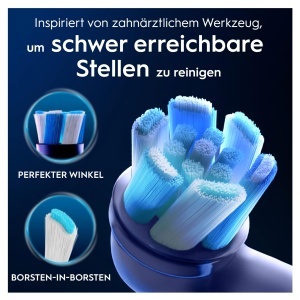 Perie de dinti electrica Oral-B iO, 4 capete, alb, curatare superioara - Img 4