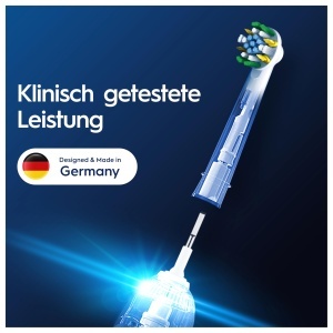 Perie de dinti electrica Oral-B Pro Tiefenreinigung, 6 bucati, cu borse X-formate, alba - Img 3