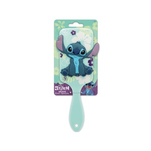 Perie de par 3D Stitch Disney, ergonomica, pentru toate tipurile de par - Img 4