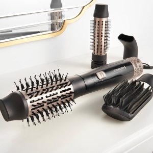 Perie de par cu aer cald Remington AS7500, 1000W, 4 accesorii - Img 3