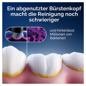 Perie de schimb Oral-B iO Gentle Care, negru, moale, 4 bucati - Img 5