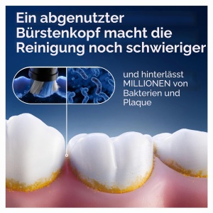 Perie de schimb Oral-B iO Ultimate Clean, 8 bucati, alba, pentru indepartarea placii dentare - Img 5