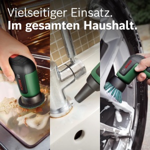 Perie electrica de curatat Bosch TAYDO UniversalBrush 4V cu 12 accesorii - Img 5