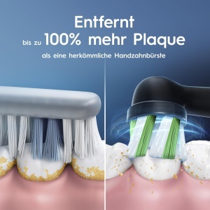 Perie electrica de dinti Oral-B Vitality Pro, lila, 3 programe de curatare - Img 5