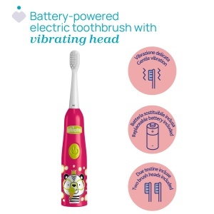 Perie electrica pentru copii Chicco, cu cap vibrat, borste moi, pentru 3 ani - Img 3