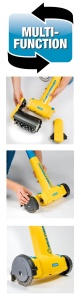 Perie pentru articulatii GLORIA din sarma de otel - perie de schimb originala pentru MultiBrush si WeedBrush | Perie de sarma pentru curatarea chitului si indepartarea buruienilor | Compatibil cu Gloria Electric Grout Cleaner | O 11 cm - Img 6