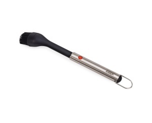 Perie pentru gratar din silicon Joseph Joseph GrillOut cu cap telescopic, peri rezistenti la caldura, maner din otel inoxidabil, usor de curatat - Img 1