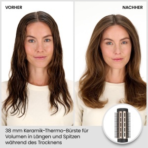 Perie rotativa BaByliss Big Hair Luxe AS970E, 4-in-1, 50mm, Ioni, 2 temperaturi - Img 4