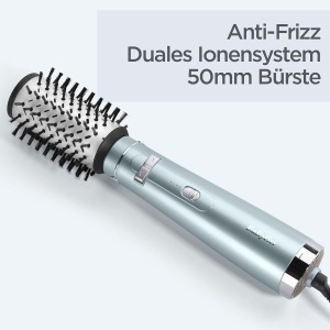 Perie rotativa BaByliss Hydro Fusion AS773E, 50mm, albastra, cu tehnologie anti-frizz - Img 3
