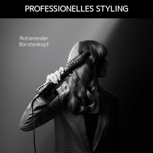Perie rotativa Rowenta x Karl Lagerfeld KPro Stylist CF961L, 2 in 1, 50 mm si 38 mm - Img 3