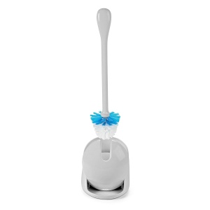 Perie WC OXO Good Grips Compacta cu Suport, Culoare Gri, Design Ergonomic - Img 7