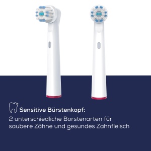 Perii Beurer TB 30/50 pentru periute de dinti electrice, capete de perie compatibile Oral-B, sensibile, 8 bucati, perii de schimb albe - Img 3