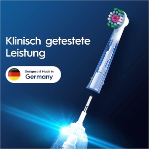 Perii de schimb Oral-B Pro 3DWhite, 12 bucati, alb, cu cupa de polish - Img 5