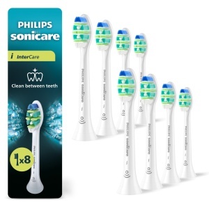 Perii de schimb Philips Sonicare InterCare, 8 bucati, alb