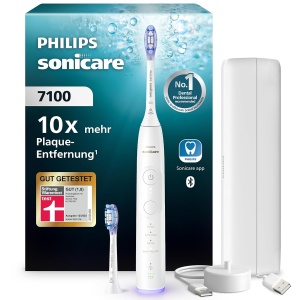 Periuta de dinti electrica Philips Sonicare 7100, Alb, 4 moduri de curatare, 3 intensitati