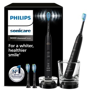 Periuta de dinti electrica Philips Sonicare DiamondClean 9000 HX991463 Negru 4 moduri de curatare 3 intensitati