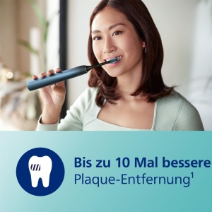 Periuta de dinti electrica Philips Sonicare DiamondClean seria 9000 - periuta de dinti sonica, dinti mai curati si ingrijire orala cu 4 capete de perie C3 Premium Plaque Defense, acvamarin (model HX9911/89) - Img 4