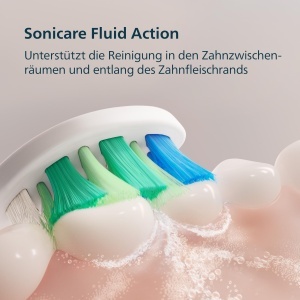 Periuta de dinti electrica Philips Sonicare Series 2000 HX402302, 2 intensitati, EasyStart, Negru - Img 2