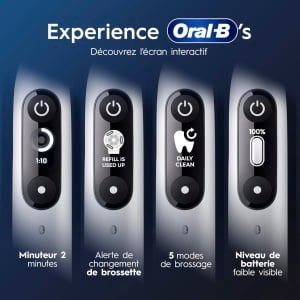Periuta electrica Oral-B iO 6N, Alb, cu etui de calatorie - Img 6