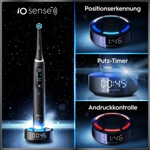 Periuta electrica Oral-B iO Series 10 cu statie de incarcare, 3 capete de periuta - Img 3