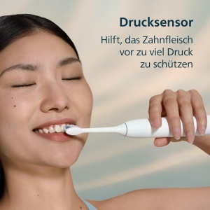 Periuta Electrica Philips Sonicare 5500 HX711901 Alb si Navy 2 Putzmoduri Andruckkontrolle - Img 6