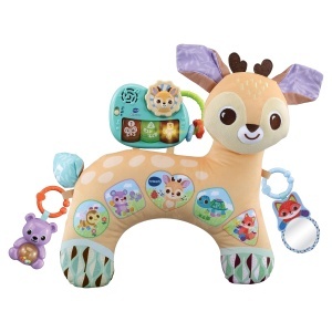 Perna de joaca VTech Rehkissen pentru bebelusi 0-24 luni, cu muzica si elemente detasabile
