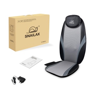 Perna de masaj Snailax cu noduri de gel, Shiatsu, cu caldura, pentru spate si gat - Img 9