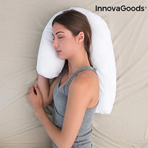 Perna ergonomica InnovaGoods U-Form pentru gravide alb 39 x 57 x 14 cm - Img 2