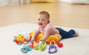 Perna Giraffa VTech Perna pentru bebelusi cu sunete, culori si forme, 0-24 luni - Img 2