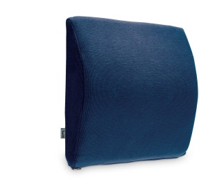 Perna lombara TEMPUR ajustabila material viscoelastic albastra 36 x 36 x 7 cm