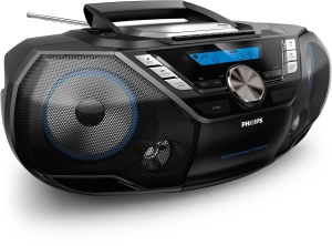 Philips AZB798T12 CD Player Portabil Bluetooth Radio DAB Negru