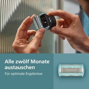 Philips BodyGroom BG201043 Scherfolie 100 Waterproof Ras Sistem cu Protectie Tripla - Img 2