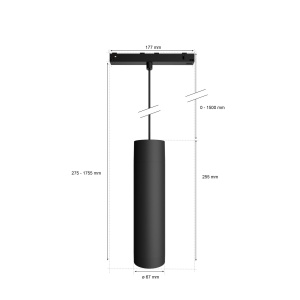 Philips Hue White & Color Amb. Perifo, lampa suspendata extensibila, reglabila, 16 milioane de culori, controlabila prin aplicatie, compatibila cu Amazon Alexa, Apple HomeKit si Google Assistant, negru - Img 6