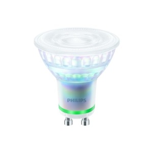 Philips LEDClassic UltraEfficient 50W GU10, reglabil, sticla transparenta - Img 2