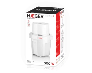 Picadora Haeger Origin 500W - Capacitate 200g, Cutit Inox, Piese Antiderapante - Img 2