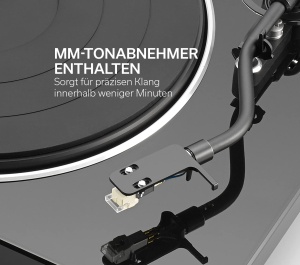 Pickup Denon DP-450USB Negru USB Inregistrare si Preamp Integrat - Img 4