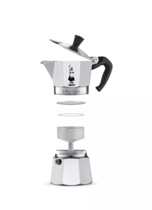 Piese de schimb Bialetti Ricambi Gasket si Plate Compatibile cu Moka Express 6 Cups Argintiu - Img 3