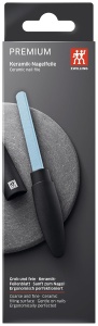Pilica de unghii ZWILLING din ceramica, premium, neagra, cu 2 fete - Img 6