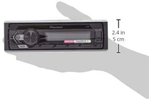 Pioneer MVH-S120UBW 1-DIN Autoradio Negru Compatibil Android USB si AUX - Img 6
