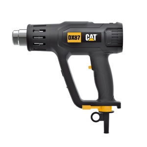 Pistol de caldura CAT DX87, 2000W, temperatura 50-600C, 5 duze incluse