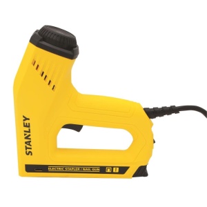 Pistol de capsat electric Stanley TRE550, putere duala, design ergonomic, galben