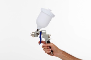 Pistol de vopsit cu gravitatie Michelin, duza 1.5 mm, rezervor 0.6 L, consum aer 200-300 lmin - Img 3