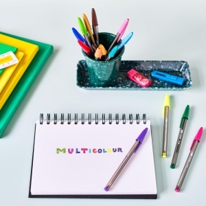 Pix BIC Cristal Multicolour, 20 culori, grosime 1.6 mm, 2 seturi a cate 10 bucati - Img 4