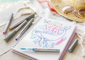 Pix Faber-Castell 348121 Free Ink Roller 0.7 mm, set 12 culori - Img 3
