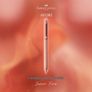 Pix Faber-Castell Avori Inner Fire XB, Design Scandinavian, 92 Plastic Reciclat - Img 5