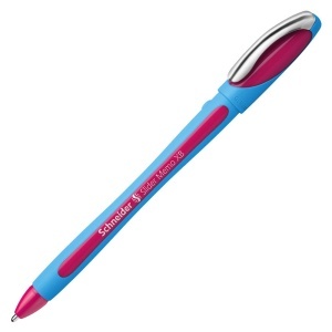 Pix Schneider 150209 Slider Memo XB, culoare roz, cu capac, scriere extrabreata